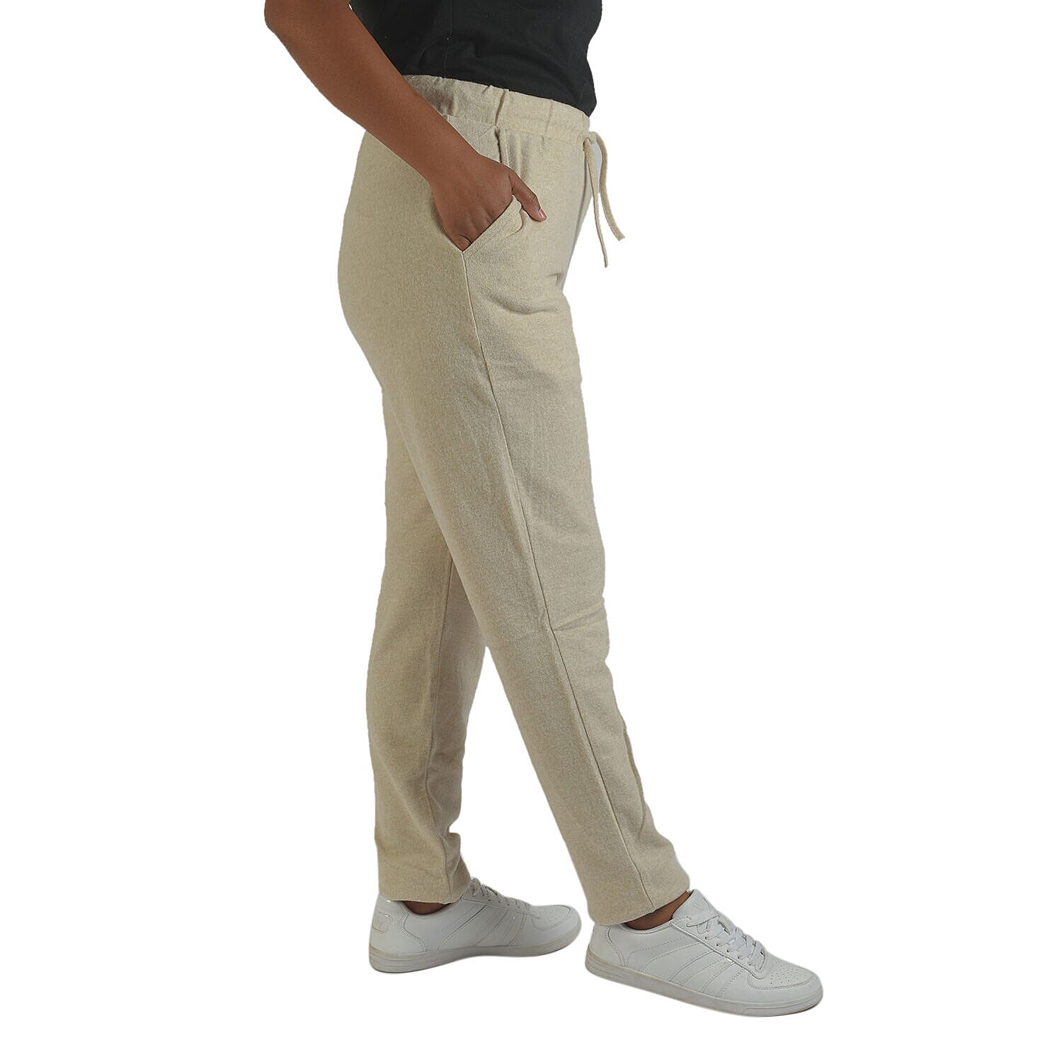 TAMSY Slim Jogger (Size L, 16-18) - Beige