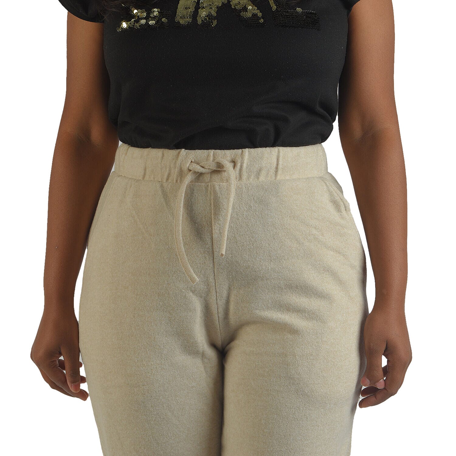 TAMSY Slim Jogger (Size S, 8-10) - Black