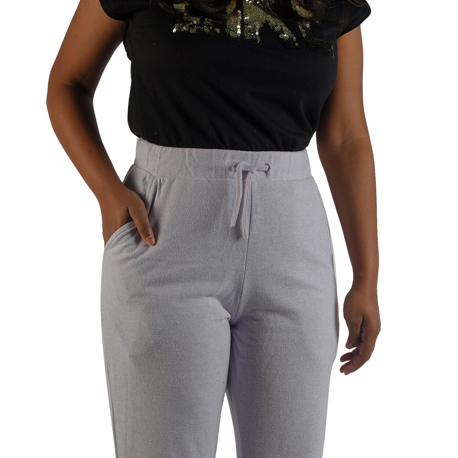 TAMSY Slim Jogger (Size S, 8-10) - Black