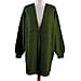 TAMSY Acrylic Cardigan - Black