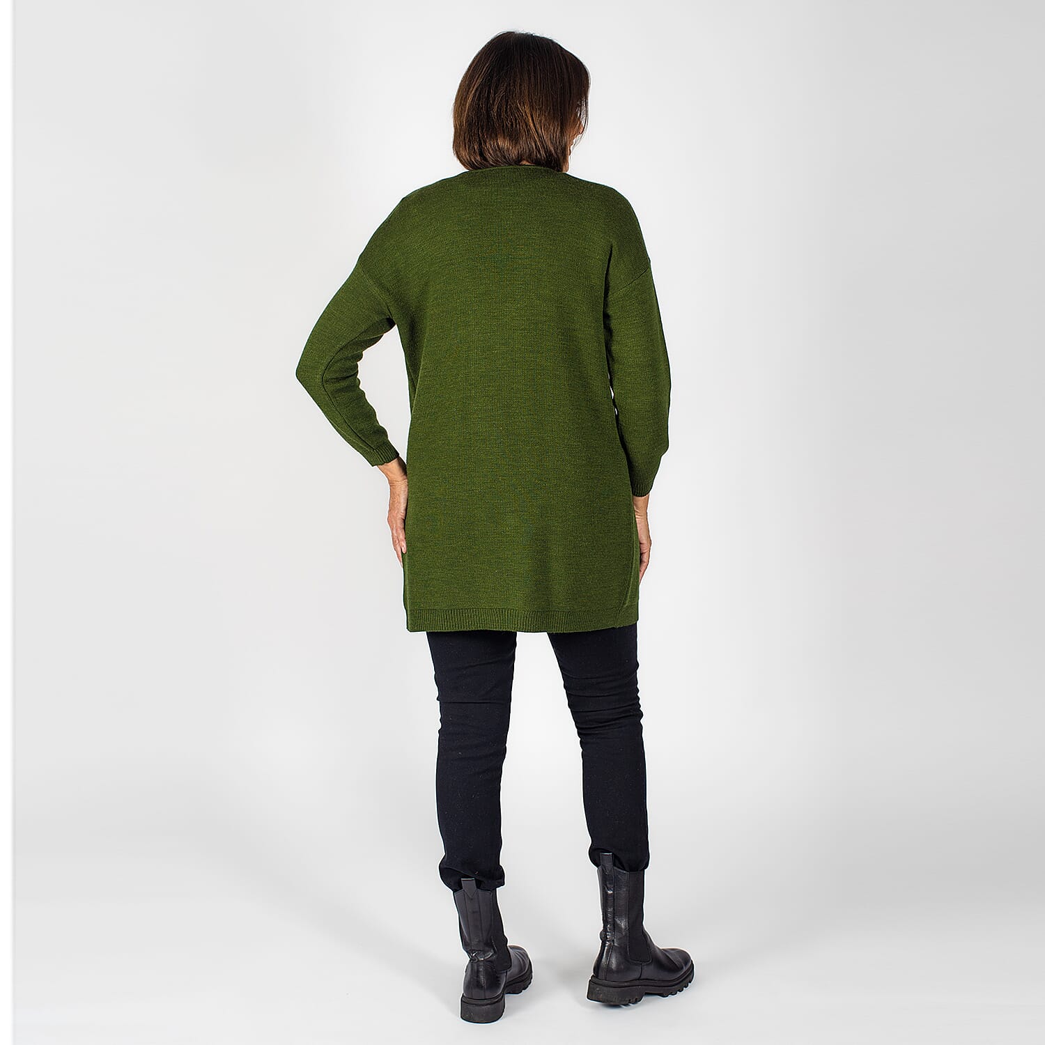 TAMSY Soft Touch Knitted Longline Cardigan