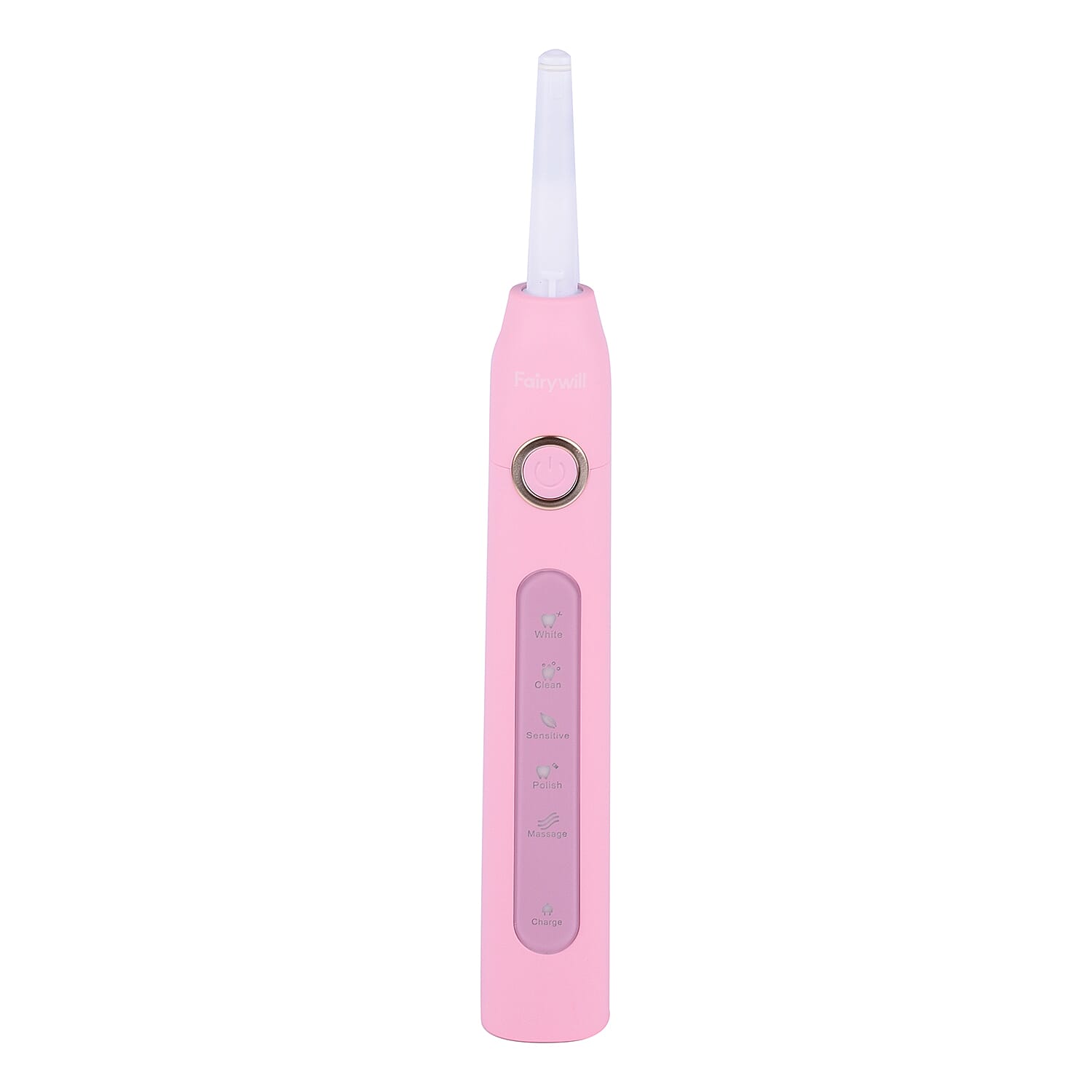 FairyWill: Sonic Toothbrush (With 8 Replacement Heads) - Pink