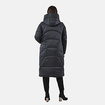 https://tjcuk.sirv.com/Products/38/8/3887877/Tamsy-Nylon-Geometric-Hooded-Puffer-Jacket-Size-8-10-Black-Gray-3887877_1.jpg?w=342&h=342