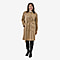Tamsy Polyester Solid Coat (Size 103x1 ) - Khaki & Navy