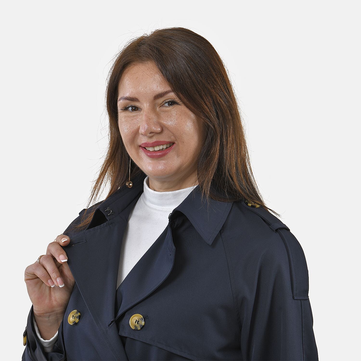 Tamsy Trench Coat with 2 Side Pockets