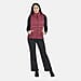 Tamsy Polyester Solid Gilet - Black