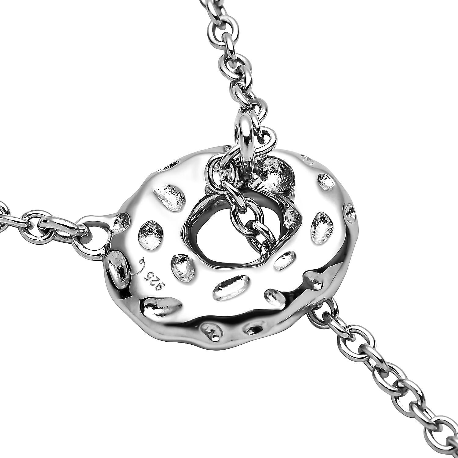 RACHEL GALLEY Capture Collection - Rhodium Overlay Sterling Silver Necklace (Size - 18-22-24) with Lobster Clasp