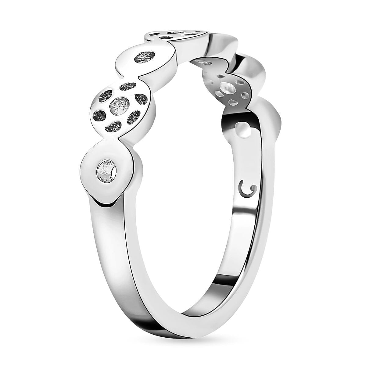 RACHEL GALLEY Allegro Collection - Rhodium Overlay Sterling Silver Ring