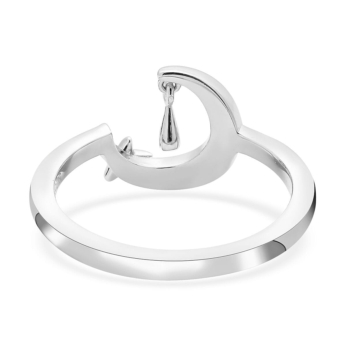 LucyQ Constellation Collection - Rhodium Overlay Sterling Silver Ring