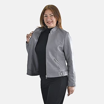 https://tjcuk.sirv.com/Products/38/8/3889781/Tamsy-PU-Solid-Jacket-Size-58x1-Dark-Gray-Dark-Gray_3889781_3.jpg?w=342&h=342