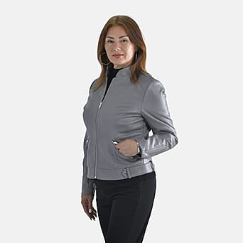 https://tjcuk.sirv.com/Products/38/8/3889786/Tamsy-PU-Solid-Jacket-Size-73x1-Dark-Gray-Dark-Gray_3889786_2.jpg?w=342&h=342
