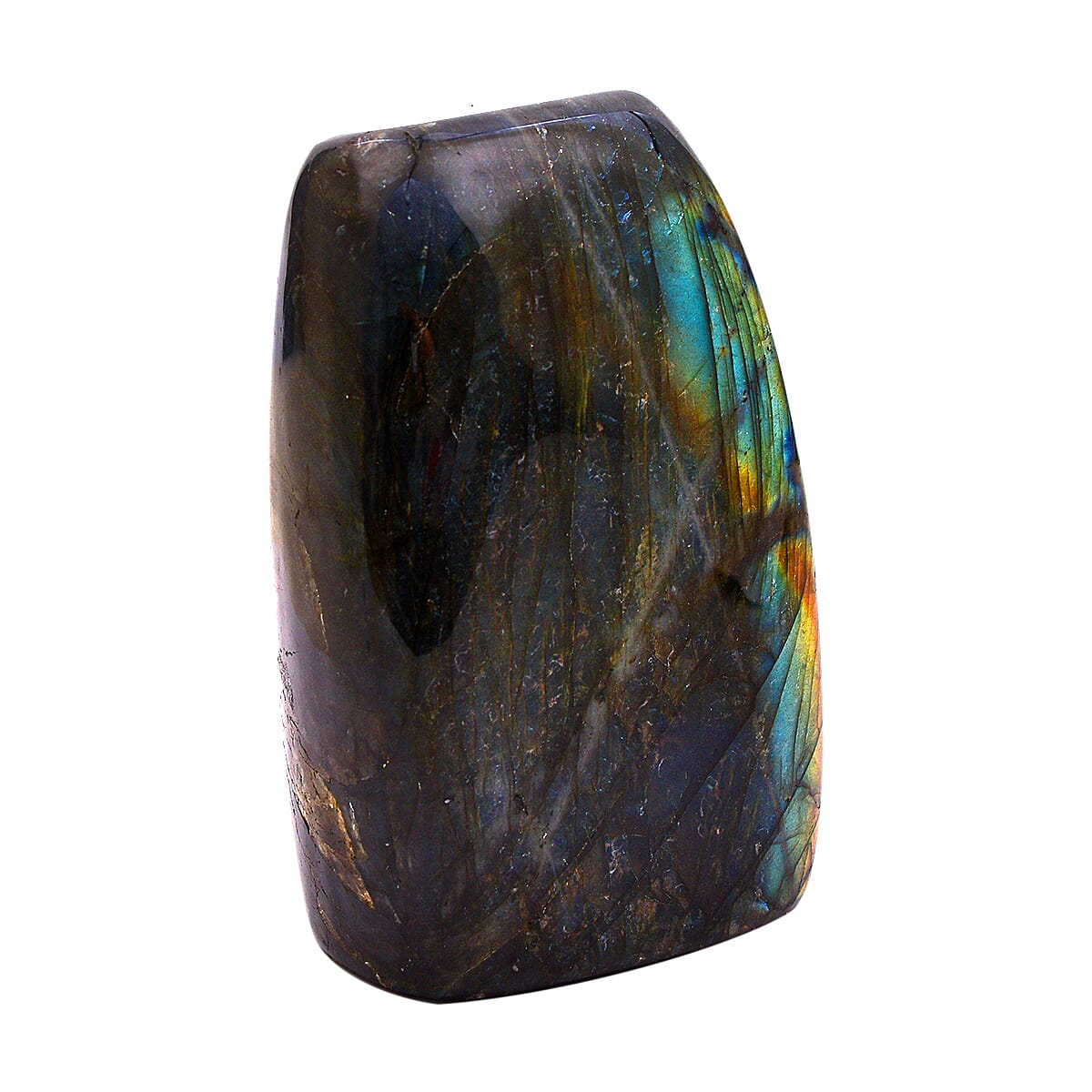 Tucson Rare Finds  - Natural Polished Labradorite Freeform Figurine - 5750 Ct.