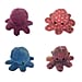 Set of 2 Octopus Reversible Plushie, Express Your Mood with our Double-Sided Flip Mood Octopus, Reversible Octopus Plush is Sweetest Gifts for Kids, Friends, Family on Any Occasion