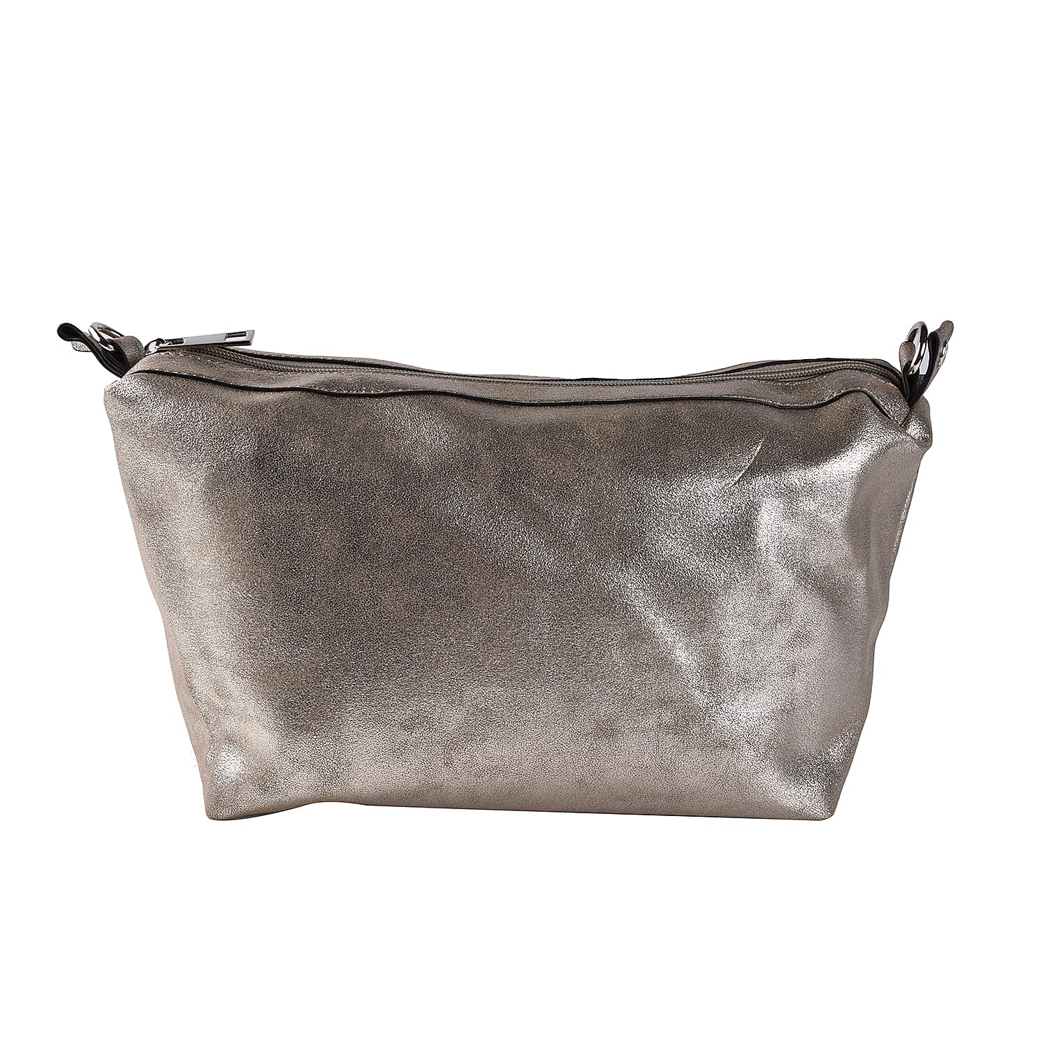 Kris Ana 3 Piece Set - Slouchy Tote Bag with Clutch Bag and Coin Pouch - Gold