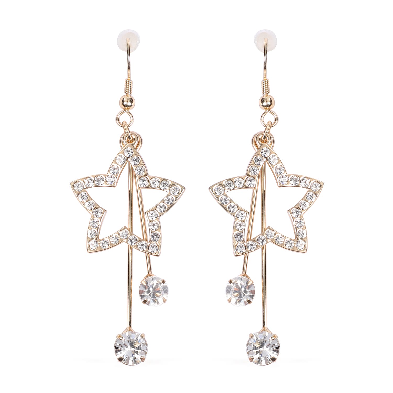 6 Piece Set - Jewellery Set (Including 3 Necklace, 3 Earrings) with DIY Cracker Set