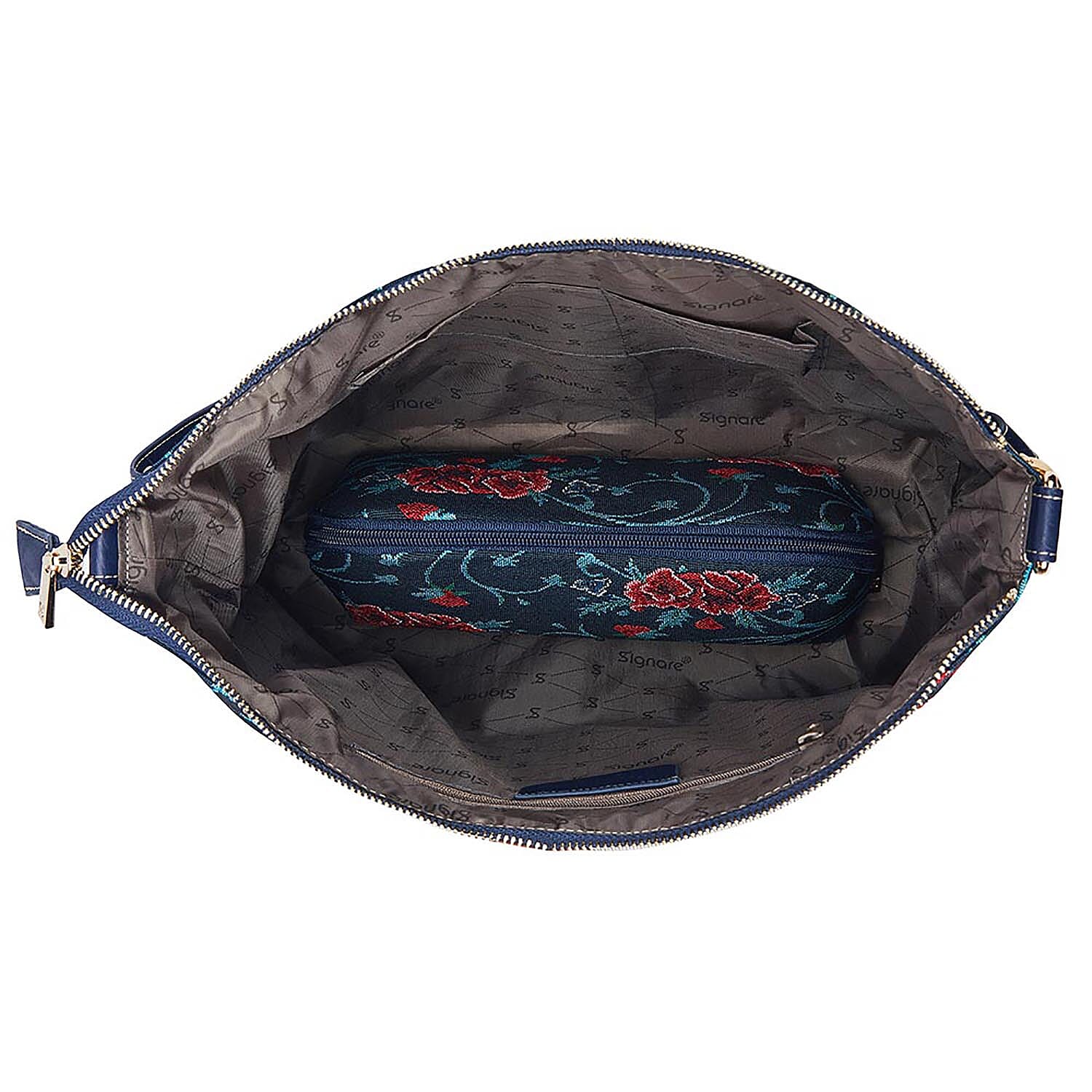 Signare Tapestry Frida Kahlo Carnation Collection - Slouch  Design Shoulder Bag (32x31x26cm)