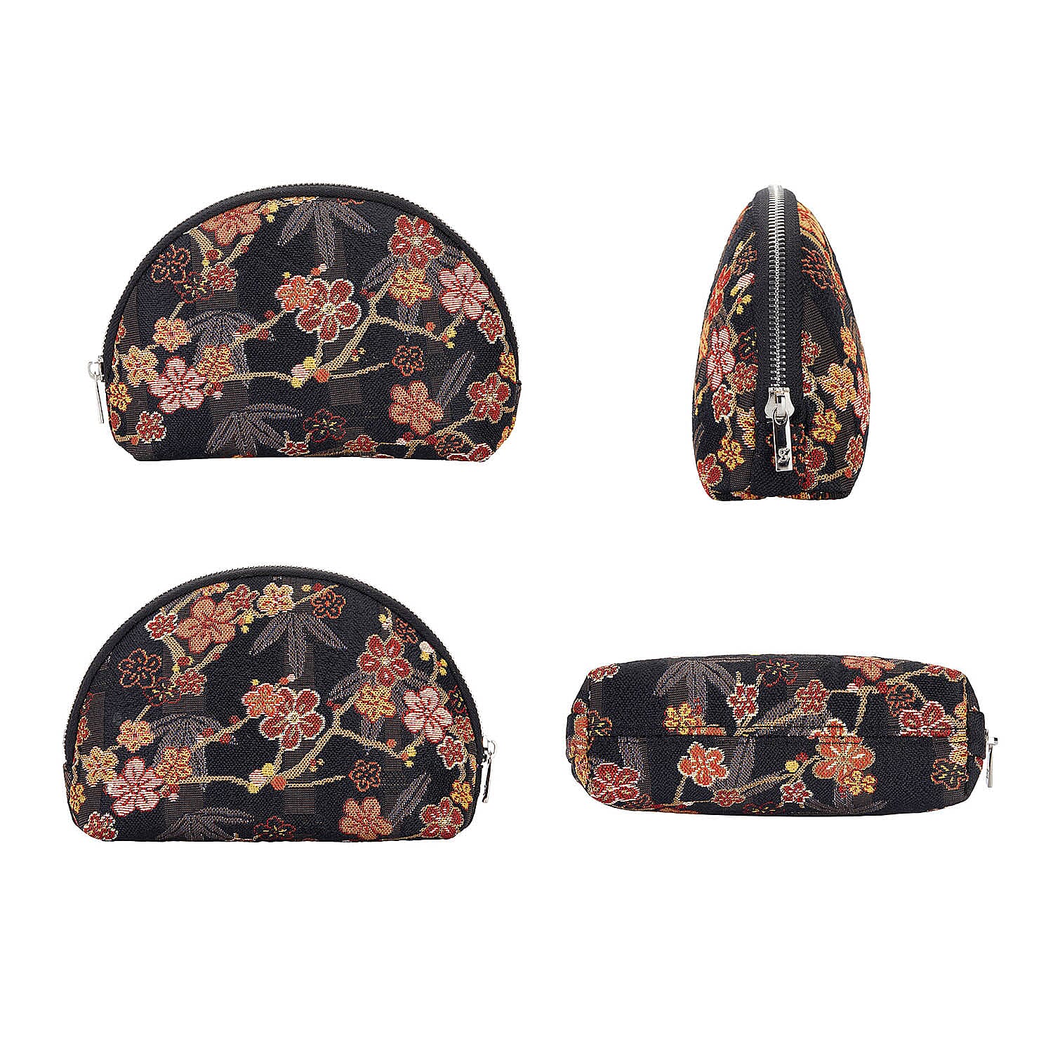 Signare Tapestry Almond Blossom and Swallow Collection - Top Handle Handbag with Adjustable Shoulder Strap