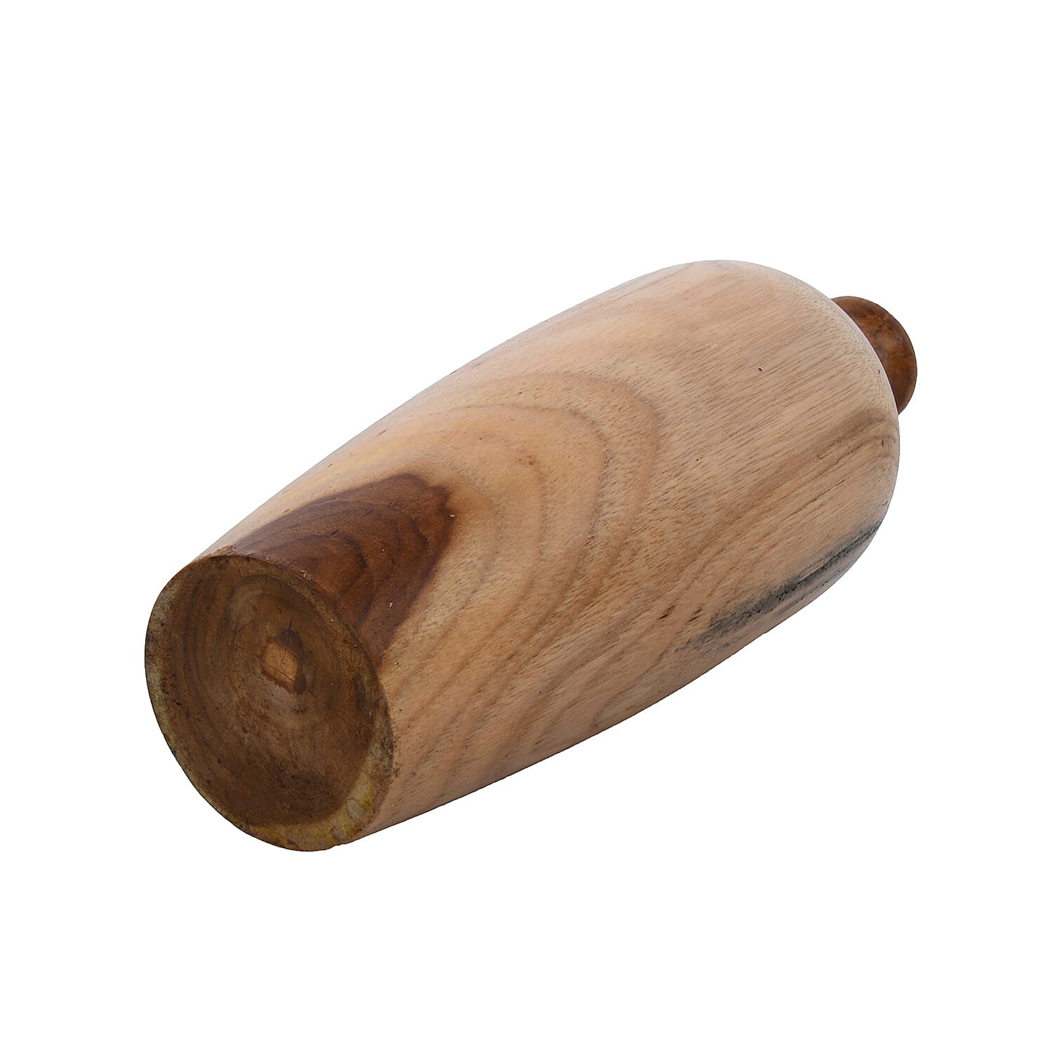 Bali Collection Set of 3 - Home Decorative Handcrafted Teak Wood Vase - Brown