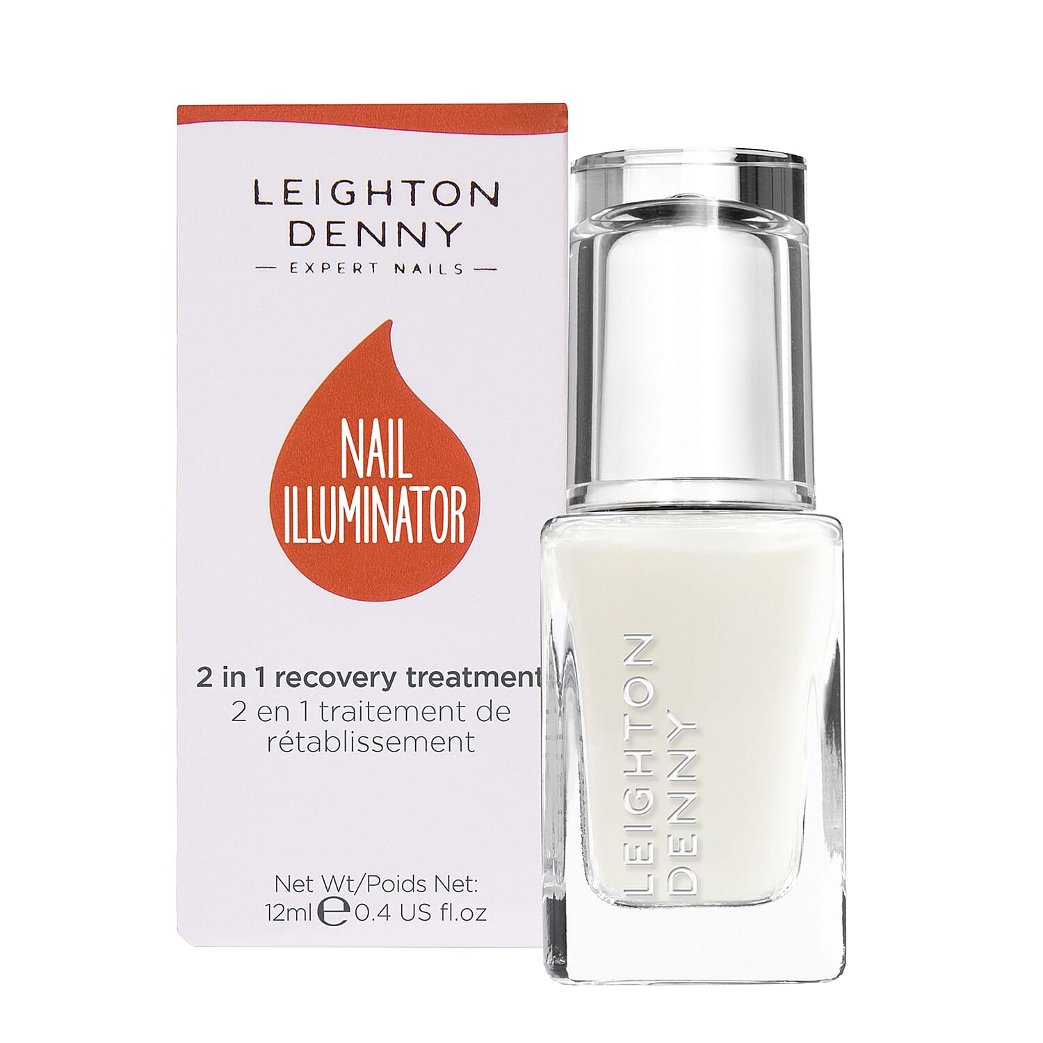 Leighton Denny- Brilliance Remover - 125ml, Leighton Denny- Bright & Beautiful Duo (Incl. Nail Illuminator - 12ml & Brilliance Remover - 125ml)