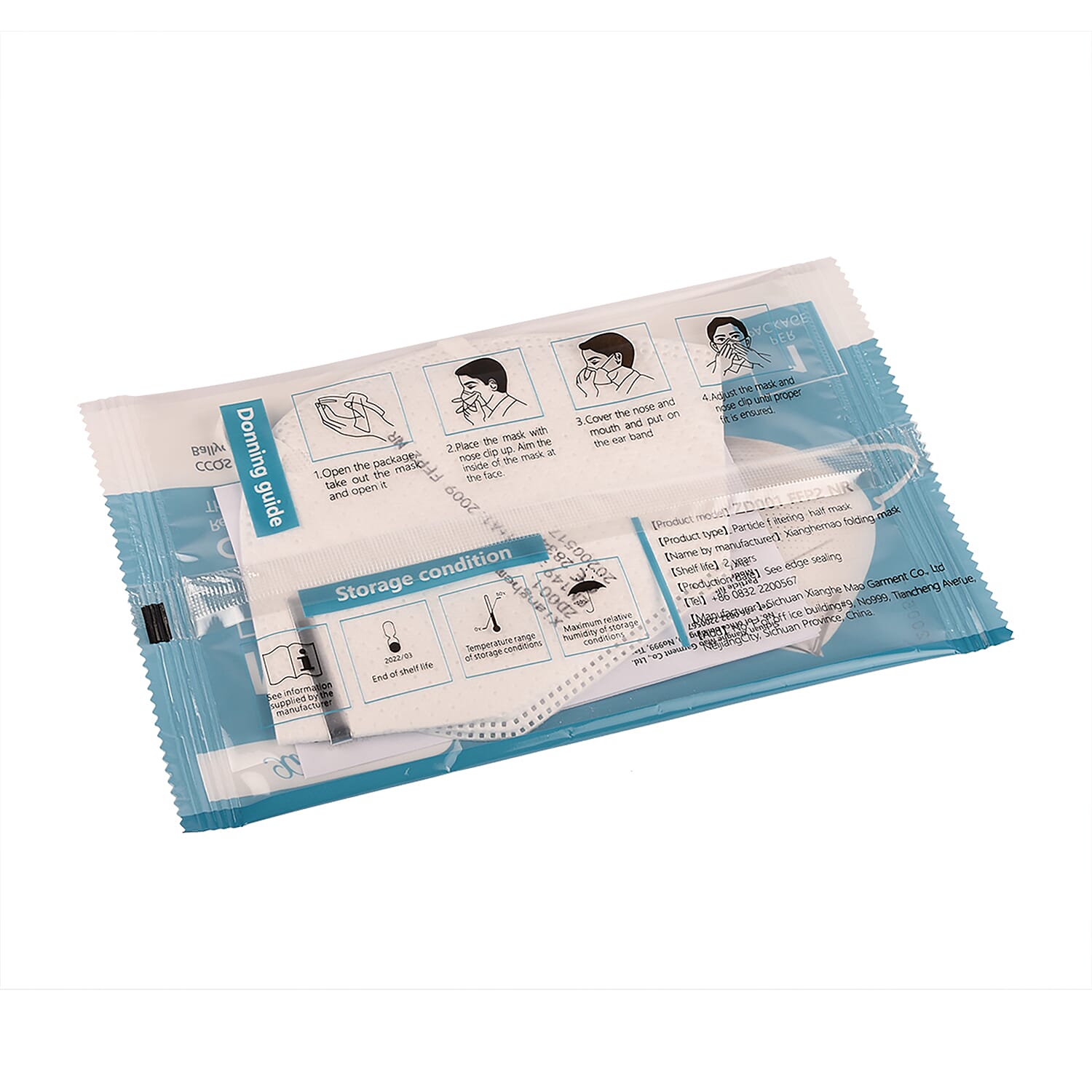 Box 20 Protective FFP2 NR Face Covers