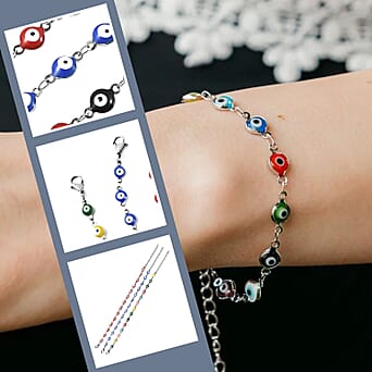 https://tjcuk.sirv.com/Products/40/4/4046383/Set-of-3-Turkish-Eye-Bead-Bracelet-Size-7-5-2-inch-Ext-in-Stainless-St_4046383_2.jpg?w=342&h=342