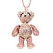Multi Color Crystal Cubic Zirconia Pendant with Chain (Size 24-2 EXT)