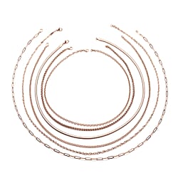 Biggest Jewellery Gift Idea 2024 - 15 Piece Set - Clasp and Earring and Necklace and Bracelet Pure White Stainless Steel