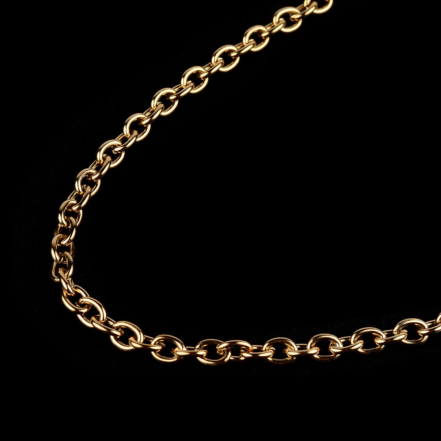 EVER TRUE 18K Yellow Gold Overlay 15 Pcs Jewellery Set in Stainless Steel with Velvet Travel Organizer