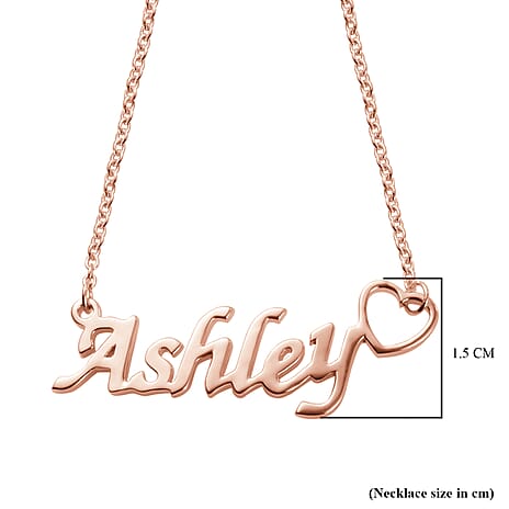 18K Vermeil Rose Gold Plated Sterling Silver Necklace (Size 18 with 2 inch Extender) with Lobster Lock