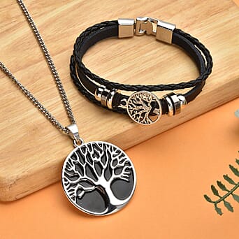https://tjcuk.sirv.com/Products/41/1/4110050/2-Piece-Set-Tree-of-Life-Enamelled-Necklace-(Size-28-With-Inch-Extende_4110050_1.jpg?w=342&h=342