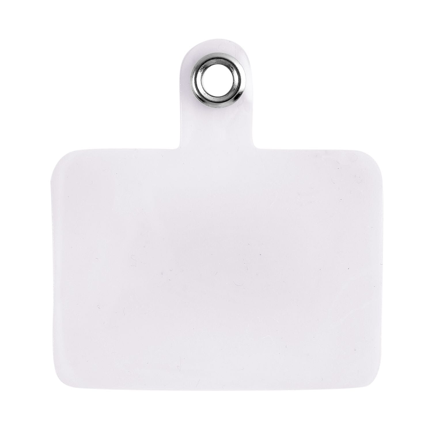 Crossbody Waterproof PVC Phone Bag with Stainless Steel Chain in Gold Tone