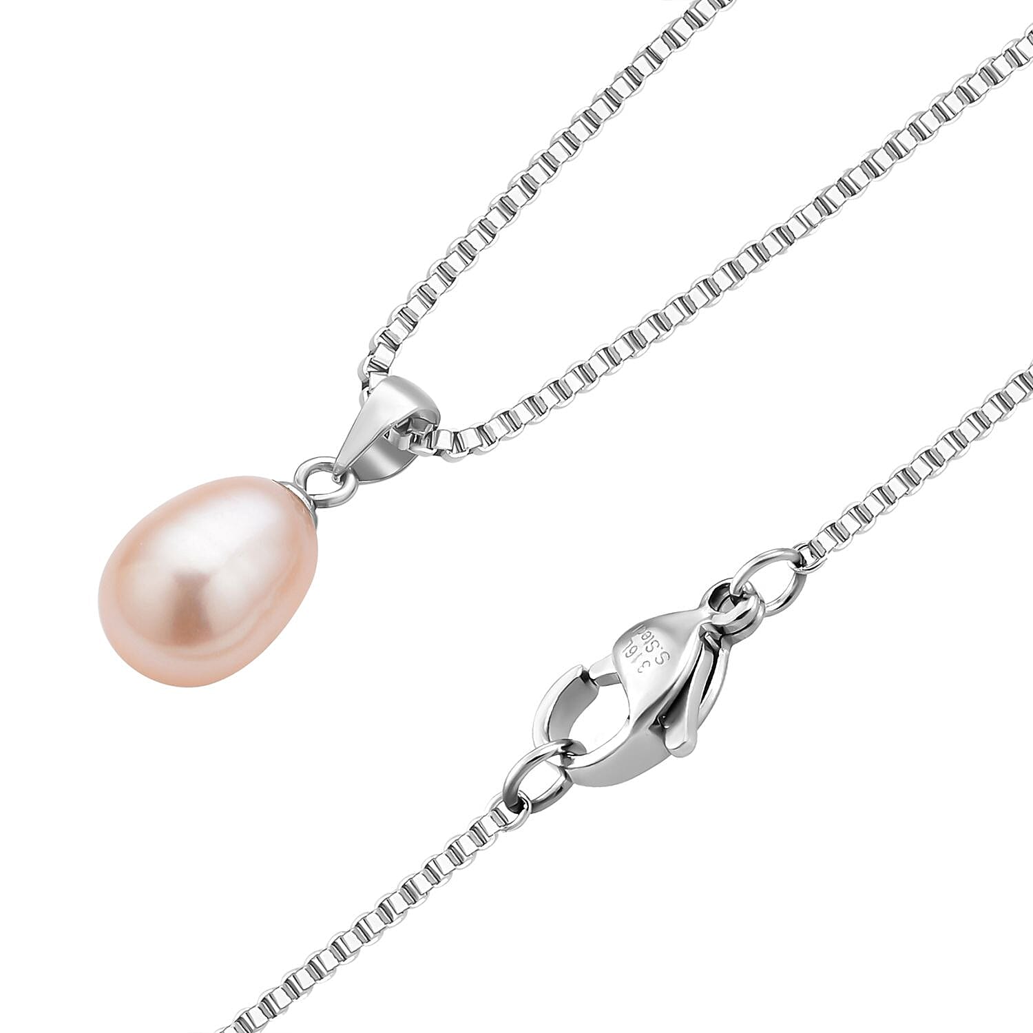 3 Fresh Water Pearl Pendant with 1 Chain (Size 20) 3 Fresh Water Pearl Pendant with 1 Chain (Size 20)