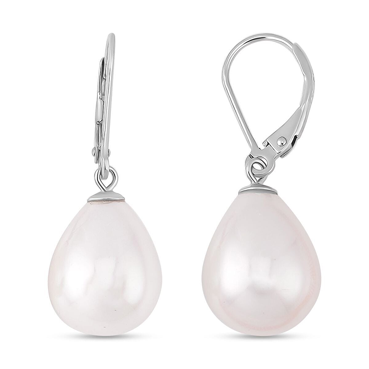 Earrings and Pendant Set in Sterling Silver with Free Chain