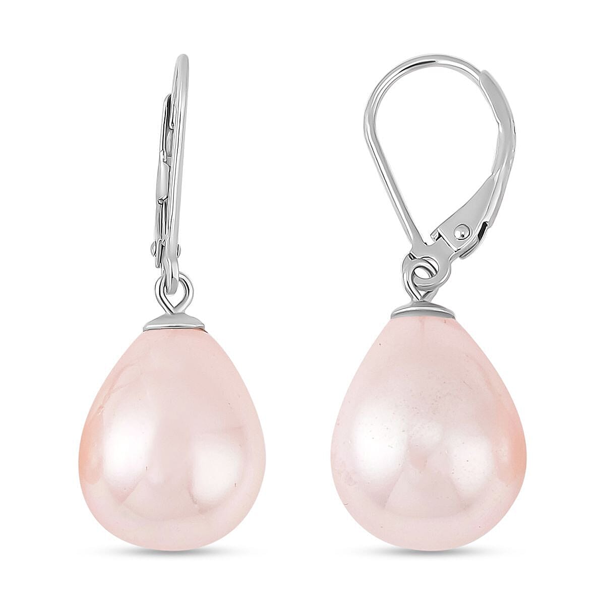 Earrings and Pendant Set in Sterling Silver with Free Chain