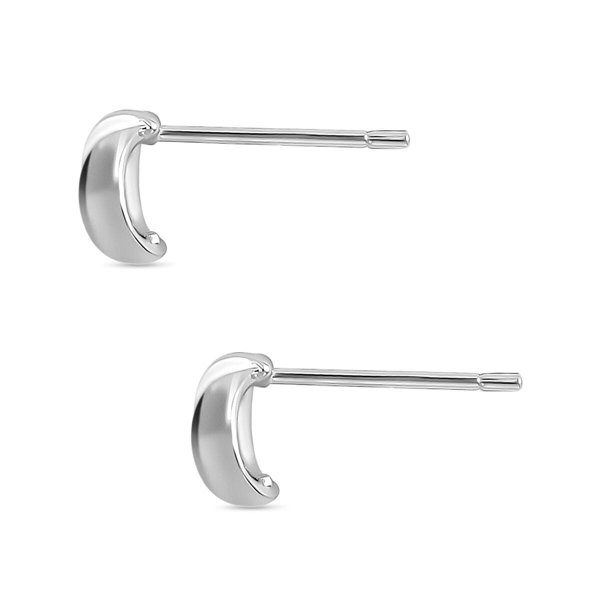 Set of 3 - Simulated Diamond Earrings in Silver Tone