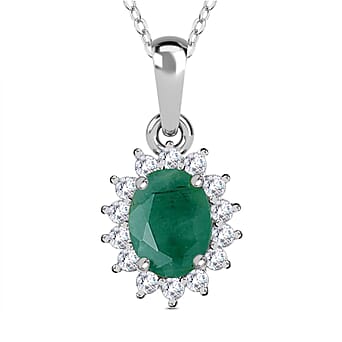 https://tjcuk.sirv.com/Products/41/3/4139109/Socoto-Emerald-and-Natural-Zircon-Halo-Pendant-with-Chain-Size-20-in-P_4139109.jpg?w=342&h=342
