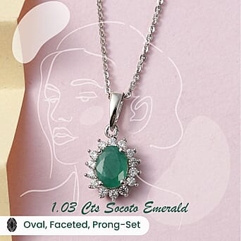 https://tjcuk.sirv.com/Products/41/3/4139109/Socoto-Emerald-and-Natural-Zircon-Halo-Pendant-with-Chain-Size-20-in-P_4139109_1.jpg?w=342&h=342