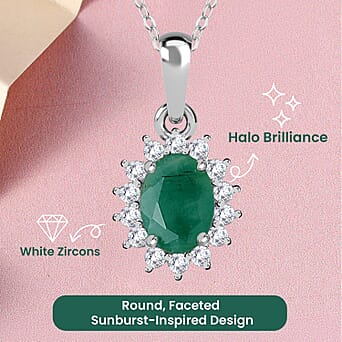 https://tjcuk.sirv.com/Products/41/3/4139109/Socoto-Emerald-and-Natural-Zircon-Halo-Pendant-with-Chain-Size-20-in-P_4139109_2.jpg?w=342&h=342