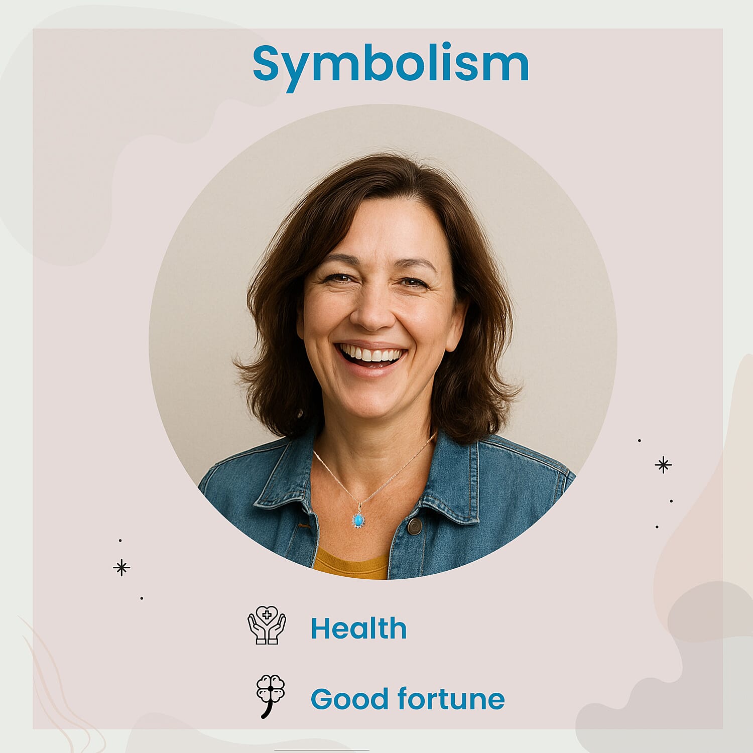 Arizona Sleeping Beauty Turquoise and Natural Cambodian Zircon Pendant with Chain (Size - 20) in 18K Vermeil Yellow Gold Plated Sterling Silver 0.99 Ct.