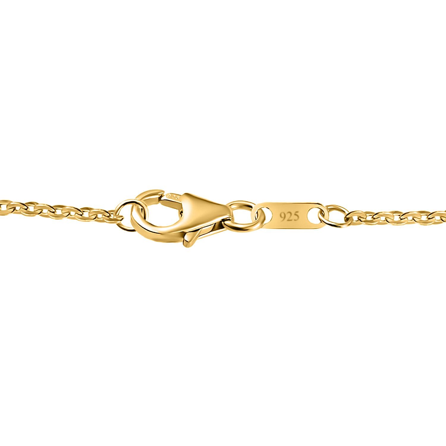 African Ruby & Multi Sapphire Halo Pendant With Chain (Size 20) in 18K Vermeil Yellow Gold Plated Sterling Silver 9.12 Ct