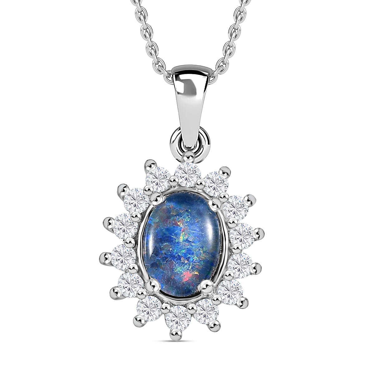 Opal clearance triplet pendant