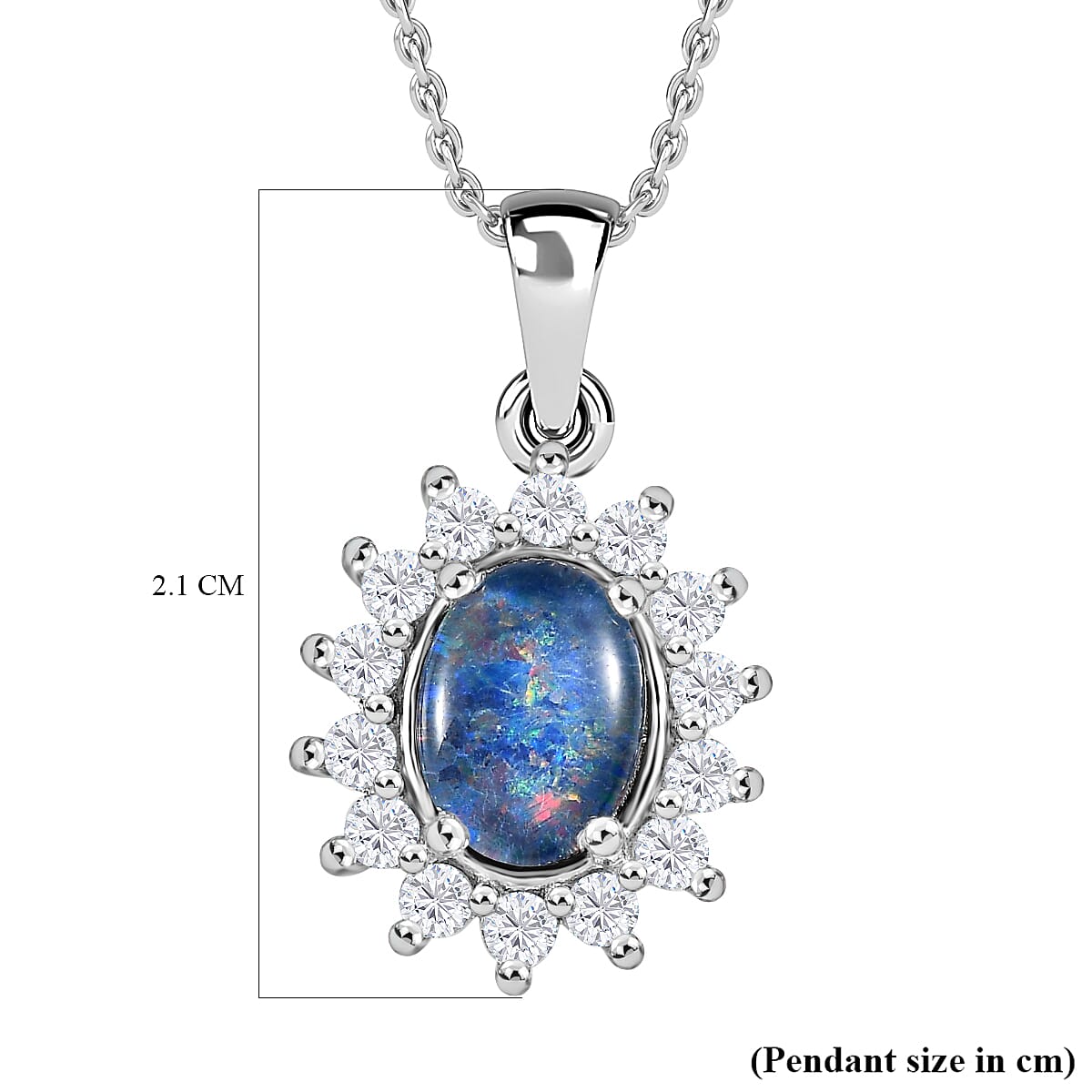 Opal deals triplet pendant