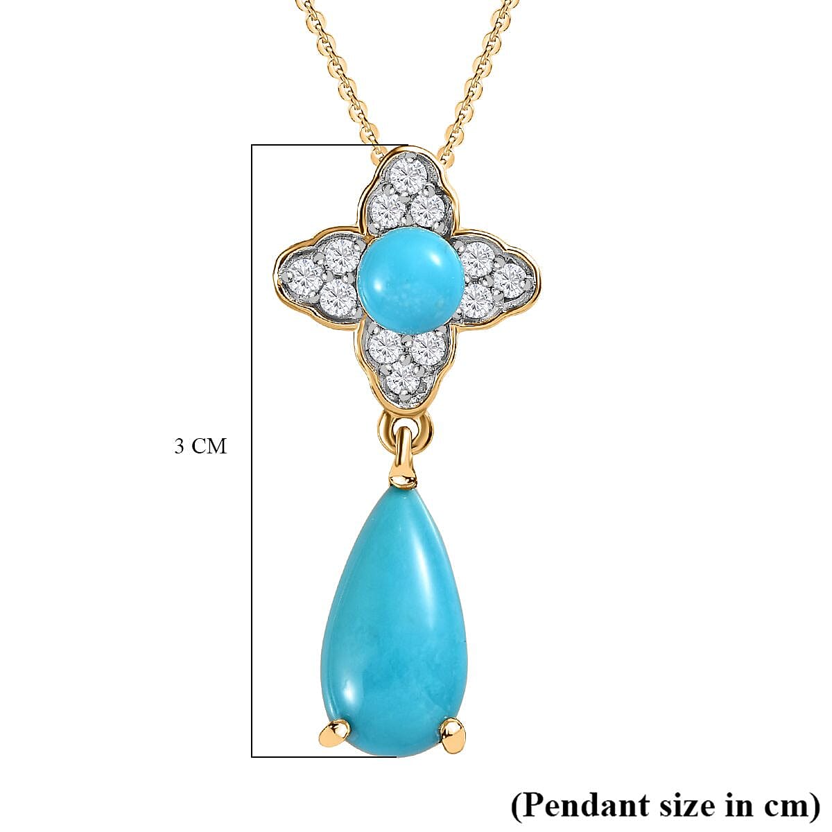 Sleeping beauty turquoise 2025 necklace 14k gold