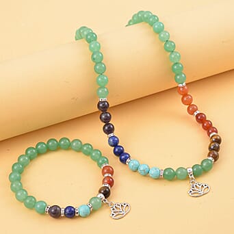 https://tjcuk.sirv.com/Products/41/6/4166527/Set-of-2-Multi-Gemstones-7-Chakras-Lotus-Motif-Necklace-Size-18-2-Ext-_4166527_1.jpg?w=342&h=342