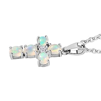 https://tjcuk.sirv.com/Products/41/6/4169680/Ethiopian-Opal-White-Zircon-Pendant-with-Chain-Size-20-in-Platinum-Ove_4169680_3.jpg?w=342&h=342