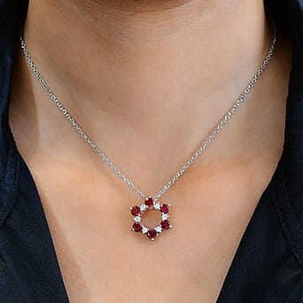 https://tjcuk.sirv.com/Products/41/7/4171453/Red-Garnet-White-Zircon-Pendant-with-Chain-Size-20-in-Platinum-Overlay_4171453_1.jpg?w=342&h=342
