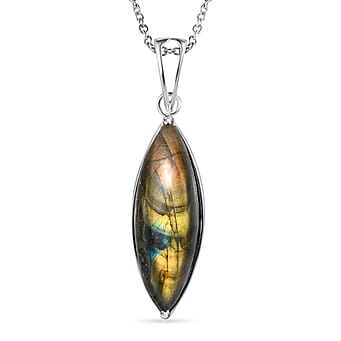 https://tjcuk.sirv.com/Products/41/8/4180091/Labradorite-Sterling-Silver-Pendant-with-Stainless-Steel-Chain-Size-20_4180091.jpg?w=342&h=342