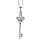 Moissanite Pendant with Chain (Size 20) in 18K Vermeil YG Plated Sterling Silver