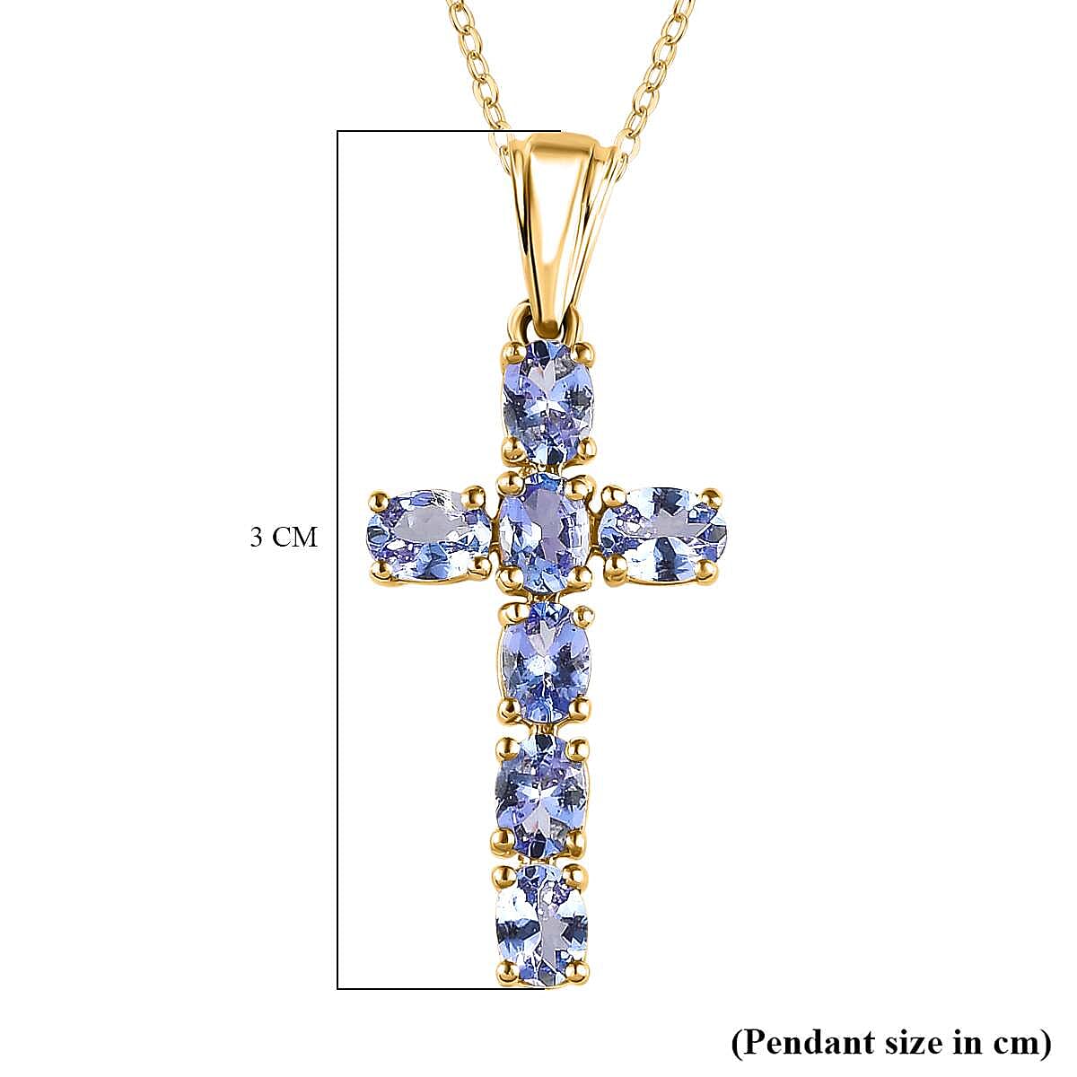 Tanzanite cross on sale