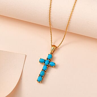 https://tjcuk.sirv.com/Products/42/0/4203288/Sleeping-Beauty-Turquoise-Cross-Pendant-with-Chain-(Size-20-Inch)-in-1_4203288_2.jpg?w=342&h=342